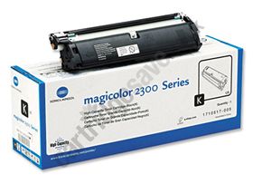 Genuine OEM Konica-Minolta 2300 Toner Cartridge - Black High Cap Genuine OEM Konica-Minolta 2300 Toner Cartridge - Black High Cap